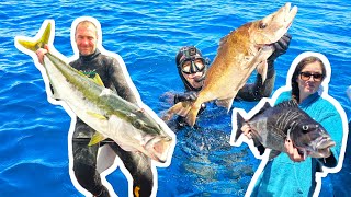 7 Days Boat Camping  SPEARFISHING  Great Barrier Island New Zealand [upl. by Adalai66]