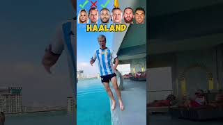 Lehmann VS Kane VS Neymar VS Haaland VS Ramos VS Ronaldo Crazy Water Challenge [upl. by Ydnil]