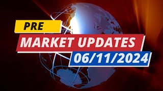 Indian Stock Market 06112024  Indices may climb on strong global cues [upl. by Norihs]