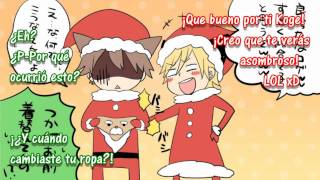 Merry Christmas 【96Neko Kogeinu VipTenchou】【Sub Español】Jingle Bell [upl. by Lamphere]