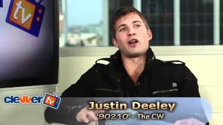 Justin Deeley Talks 90210 amp AnnaLynne McCord [upl. by Airotcivairam]