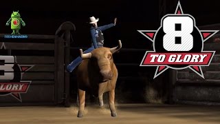 8 TO GLORY BULL RIDING iOS  Android Gameplay HD [upl. by Arteid]