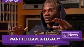 Wizkid Extended interview Music is a universal language  and the perception of Africa [upl. by Gnuhn]