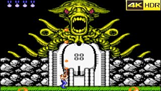 Contra NES  Full Gameplay No Death [upl. by Hsirahc]