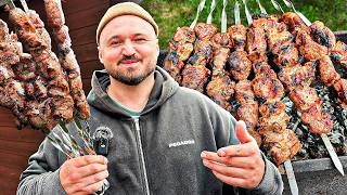 Mein BESTES Schaschlik Rezept erklärt für ANFÄNGER [upl. by Eenal]