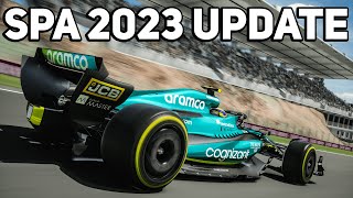 The UPDATED 2023 Spa Francorchamps In Assetto Corsa Is AMAZING [upl. by Nivla]