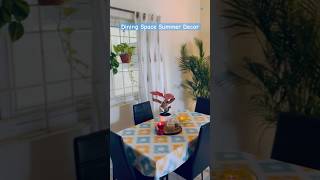 Renter Friendly Dining Room Summer Makeover Idea  Home Decor With Plants indoorplants homedecor [upl. by Jaclyn]