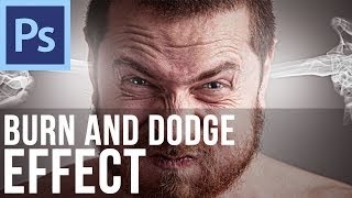 Adobe Photoshop CS6  Burn and Dodge Effect [upl. by Nahtnoj]