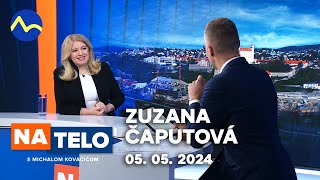 Zuzana Čaputová  prezidentka SR  Na telo [upl. by Irolam835]