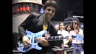 Frank Gambale Gerald Veasley and Andy Timmons jam at NAMM 1992 [upl. by Rohclem871]