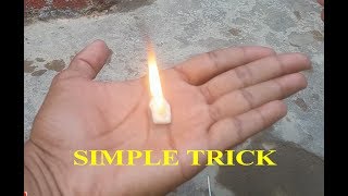 How to light a camphor in hand [upl. by Nofpets]