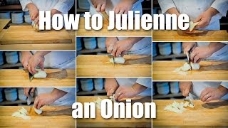 How To Julienne An Onion [upl. by Trauner]