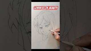 freya danmachi fanart animeart art manga mangaart anime pencildrawing beauty drawing [upl. by Ayokal]