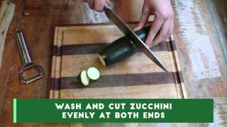 How To Spiralize A Zucchini [upl. by Richara]