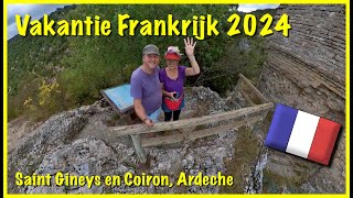 Vakantie Ardèche Frankrijk 2024 Margit en Roger [upl. by Matthus]