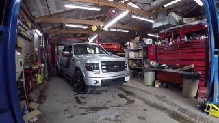 2014 F150 35 Ecoboost Dyno with 4quot MBRP Cat Back KampN CAI MPT 93 Octane Tune [upl. by Elac]