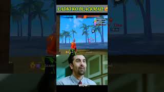 Hip Hop Ne Kiya Ladki ko blackmail 😡  Garena free fire Max shorts freefire [upl. by Arlie]