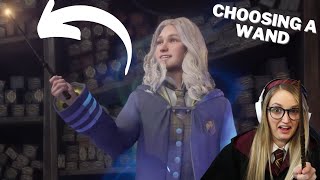 Getting my WAND at Ollivanders in Hogwarts Legacy [upl. by Rosalinda]