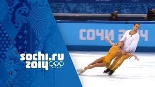 Tatiana Volosozhar amp Maxim Trankov Win Gold  Full Free Program  Sochi 2014 Winter Olympics [upl. by Anerat]