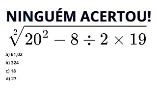 MATEMÁTICA BÁSICA  PULA OU CHUTA❓ [upl. by Idihc]