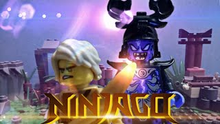 LEGO NinjagoGolden Lloyd vs Overlord [upl. by Moorefield]