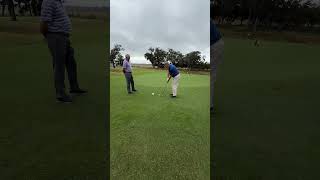 Short game observation Scott Hare pre lesson down the line [upl. by Ahsel]