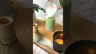 Matcha Latte  Recipe 🍵 [upl. by Kalindi262]