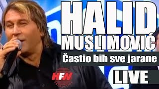 Halid Muslimovic  Castio bih sve jarane  LIVE  Sto da ne  TvDmSat 2009 [upl. by Neeneg]