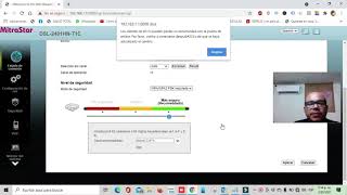 Configuración modem mitrastar DSL 2401HN T1C cobre [upl. by Salema]