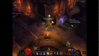 Diablo 3  Reto Acto 1 en menos de 1 Hora [upl. by Yhtuv]