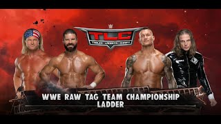 WWE 2K22 DOLPH ZIGGLER amp ROBERT ROODE VS RANDY ORTON amp RIDDLE LADDER PS5 [upl. by Vern]