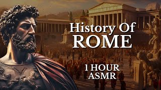 Fall Asleep to 1 Hours of Ancient Roman History  Part 1  Relaxing History ASMR [upl. by Eniamat223]