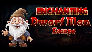 G4K Enchanting Dwarf Man Escape Game Walkthrough [upl. by Aivatnuahs]