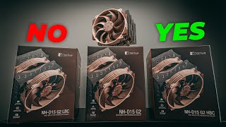 DONT BUY the WRONG NOCTUA Cooler  NHD15 Gen 2 Test amp Setup [upl. by Annaoj]