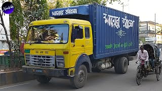 BANGLA TRUCKS 132  Tata 1615  Truck Spotting  Truck Sound [upl. by Ettie]