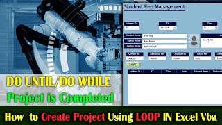 Do Until Project is Completed  How to Create Project With [upl. by Eciened]