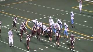 Khristian Blaylock  FB  Brazoswood High School 28  JR HL Video [upl. by Suoirred]