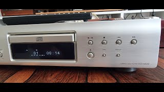 DENON DCD500AE cd player high fidelitytest [upl. by Einre]