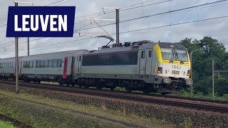 Highspeedtrains between Brussels and Leuven [upl. by Namie420]