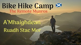 Bike Hike amp Camp  Remote Munros Adventure in the Scottish Wilderness [upl. by Wells]