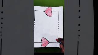 how to make a easy frent page designassignment project shortsviral artdesign drawingincircle [upl. by Nonad858]