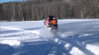 Maine Snowmobiling [upl. by Barnabas108]