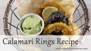 Calamari Rings Recipe [upl. by Samalla]