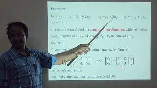 L32 Transformation of matrices Characteristic equations Eigen values and Eigen vectors Part1 [upl. by Lamrej]