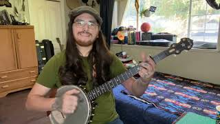 Five Miles From Town  Clawhammer Banjo [upl. by Devitt868]