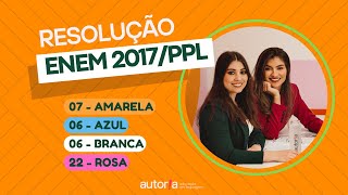 Enem 2017 Reaplicação Enem 2017 PPL  Autoria Linguagem  Questão 07  Linguagens prova amarela [upl. by Erdnaet]