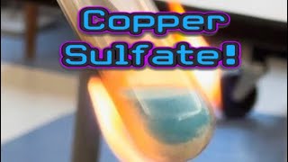 Reversible Reaction of Copper Sulfate in RamZland⚗️ CuSO4  5H20 ⇌ CuSO45H20 STEM Science [upl. by Reld]