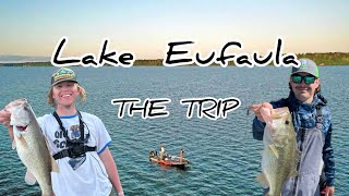 Lake Eufaula Bass Fishing THE TRIP EP1 [upl. by Rina]