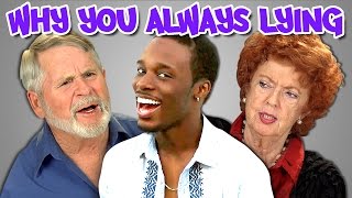 Elders React to Why You Always Lying Vine Compilation [upl. by Matless]