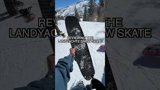 Reviewing the Landyachtz SNOW SKATE [upl. by Ferreby664]